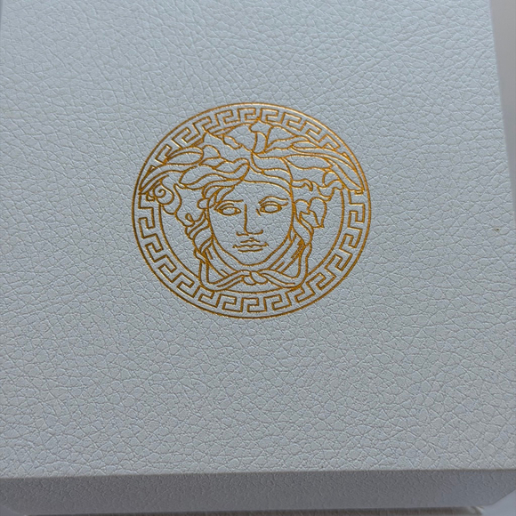 Versace Hellenyium Two Tone Green Dial Watch - Picture 9 of 14